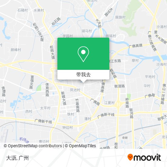 大沥地图