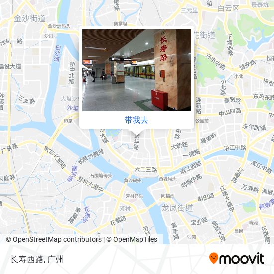 长寿西路地图