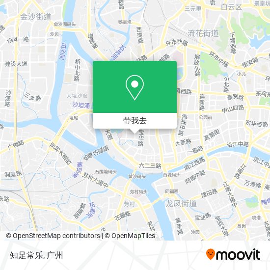 知足常乐地图