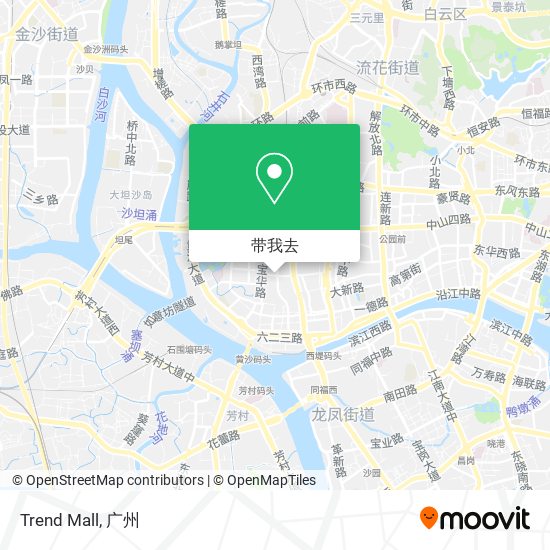 Trend Mall地图