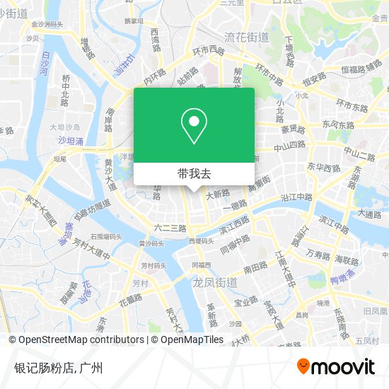银记肠粉店地图