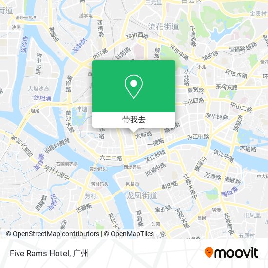 Five Rams Hotel地图