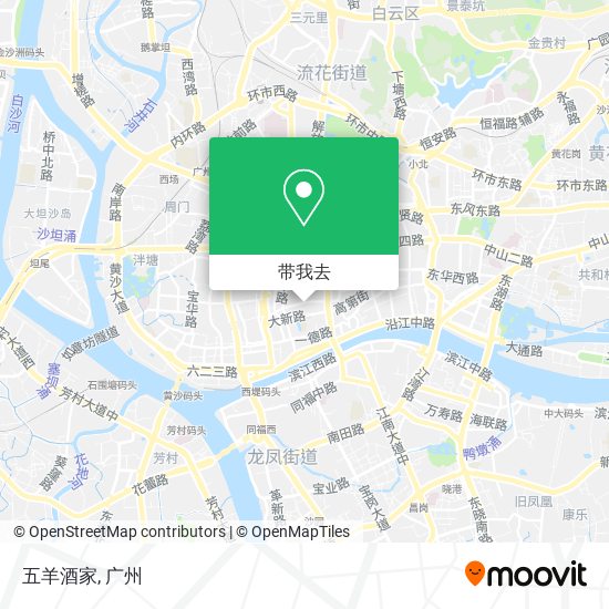 五羊酒家地图