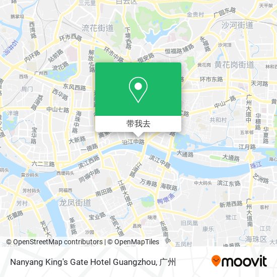 Nanyang King's Gate Hotel Guangzhou地图