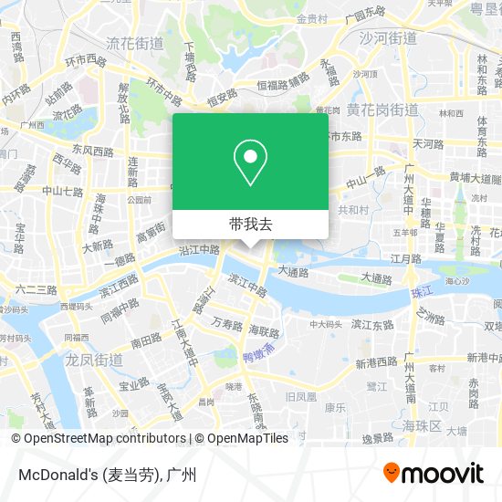 McDonald's (麦当劳)地图