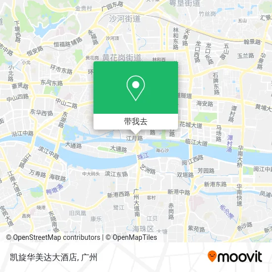 凯旋华美达大酒店地图