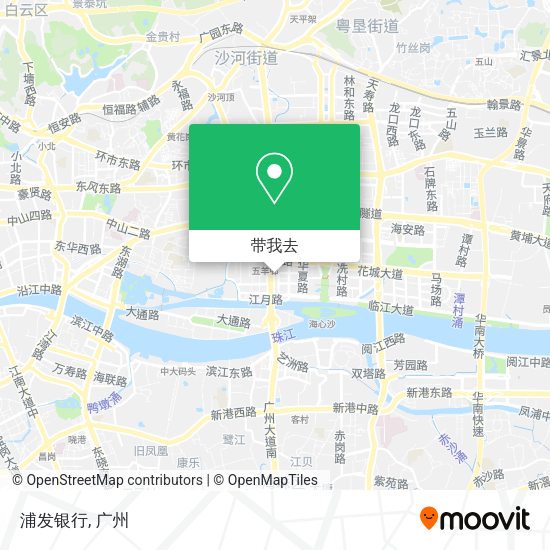 浦发银行地图