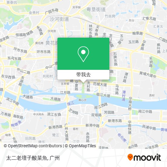 太二老壇子酸菜魚地图