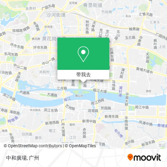中和廣場地图