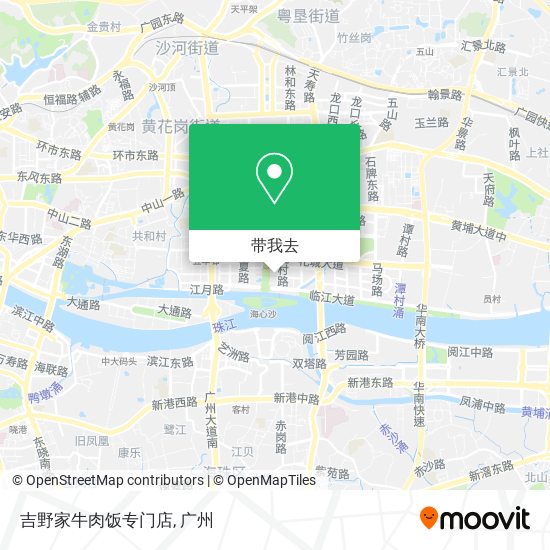 吉野家牛肉饭专门店地图