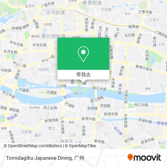 Tomidagiku Japanese Dining地图