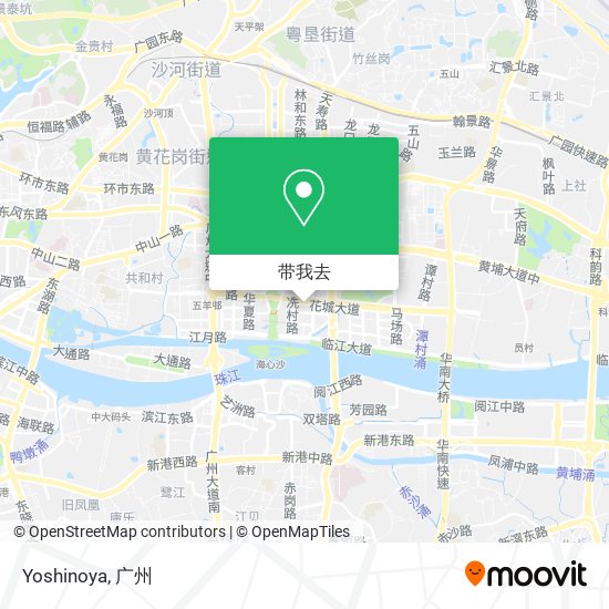 Yoshinoya地图