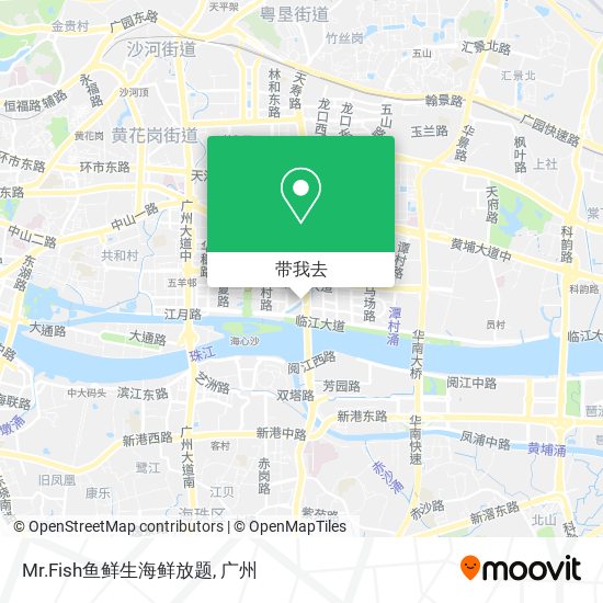 Mr.Fish鱼鲜生海鲜放题地图
