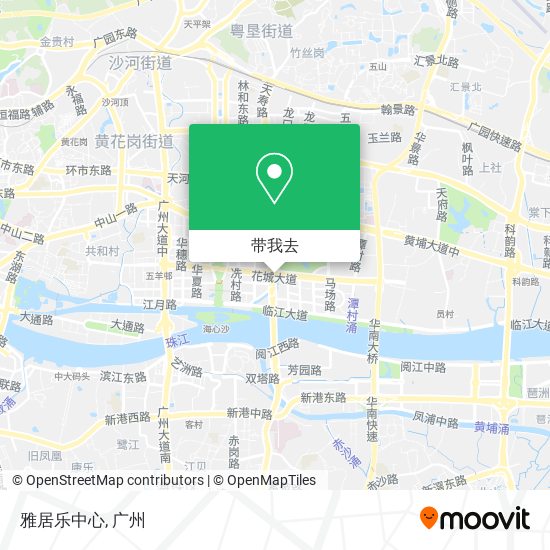 雅居乐中心地图