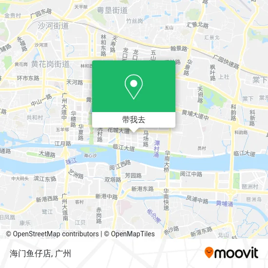 海门鱼仔店地图