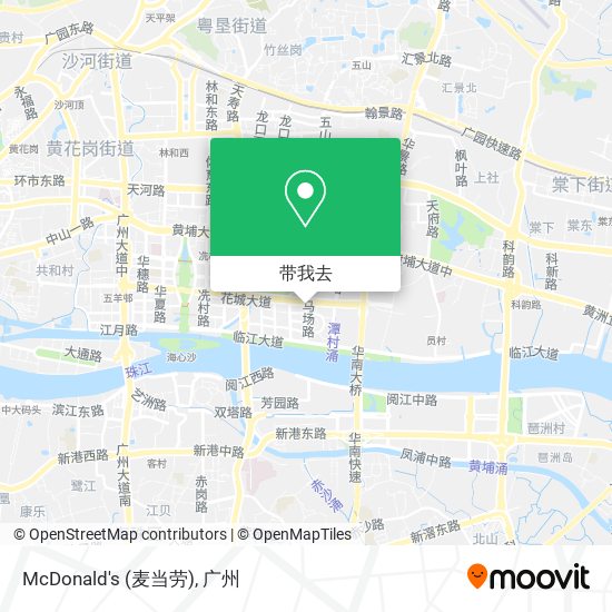 McDonald's (麦当劳)地图
