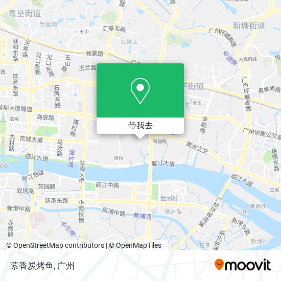 萦香炭烤鱼地图