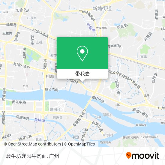 襄牛坊襄阳牛肉面地图