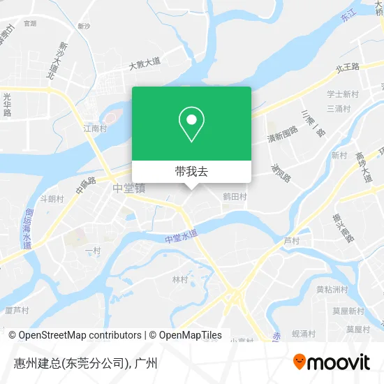 惠州建总(东莞分公司)地图