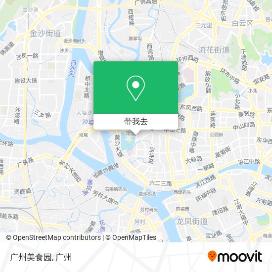 广州美食园地图