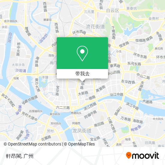 軒昂閣地图