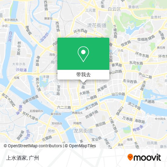 上水酒家地图