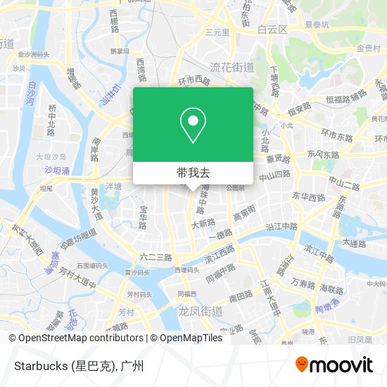 Starbucks (星巴克)地图