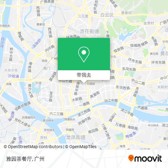 雅园茶餐厅地图