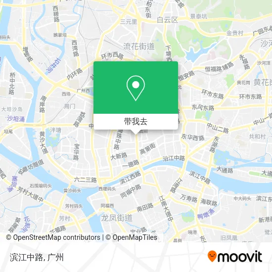 滨江中路地图