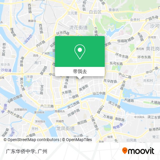 广东华侨中学地图