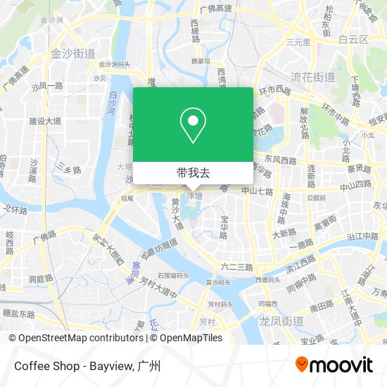 Coffee Shop - Bayview地图