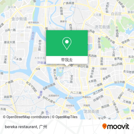 bereka restaurant地图