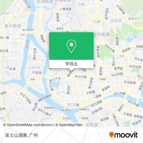 富士山酒家地图