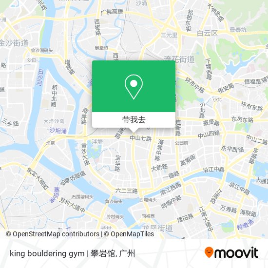 king bouldering gym | 攀岩馆地图
