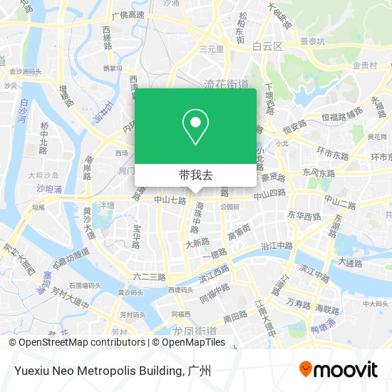 Yuexiu Neo Metropolis Building地图