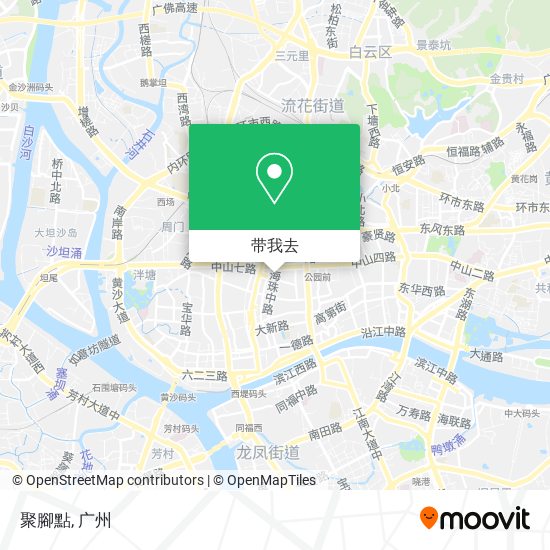 聚腳點地图