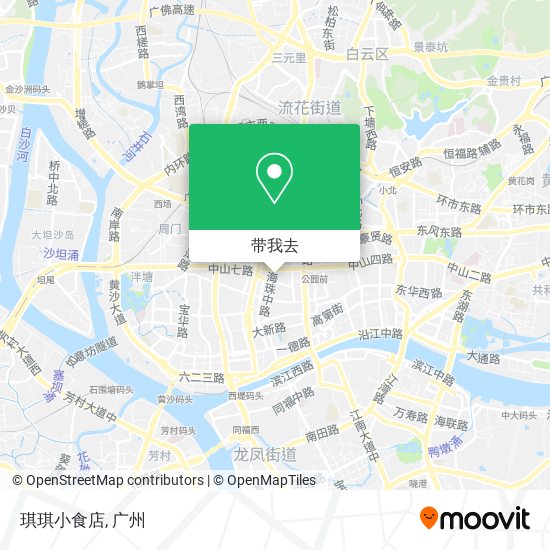 琪琪小食店地图