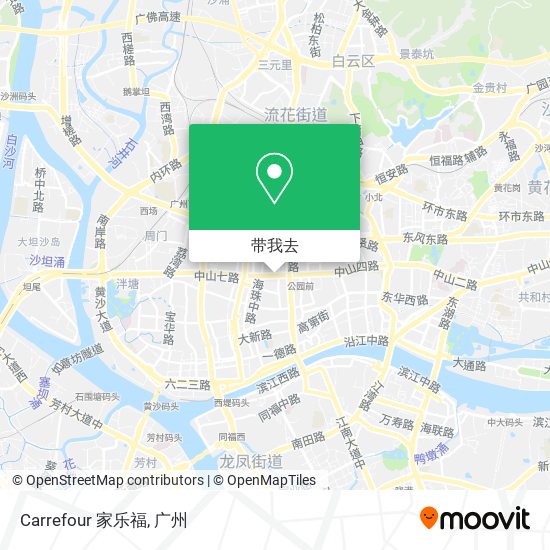 Carrefour 家乐福地图