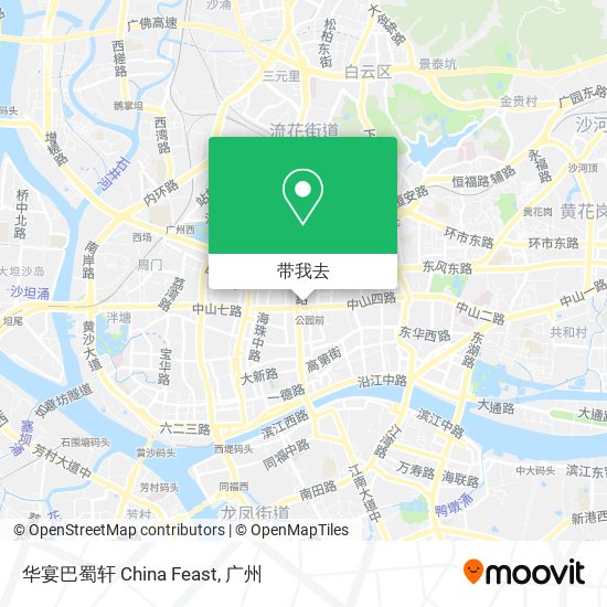 华宴巴蜀轩 China Feast地图