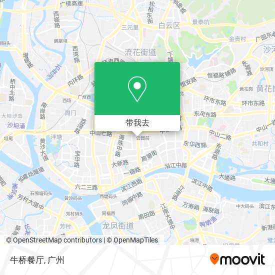 牛桥餐厅地图