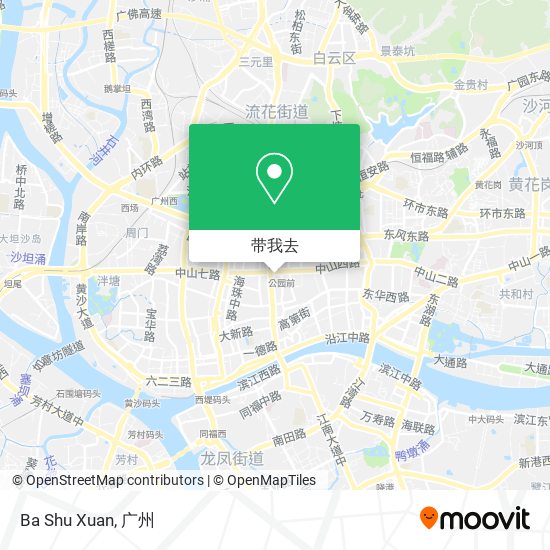 Ba Shu Xuan地图