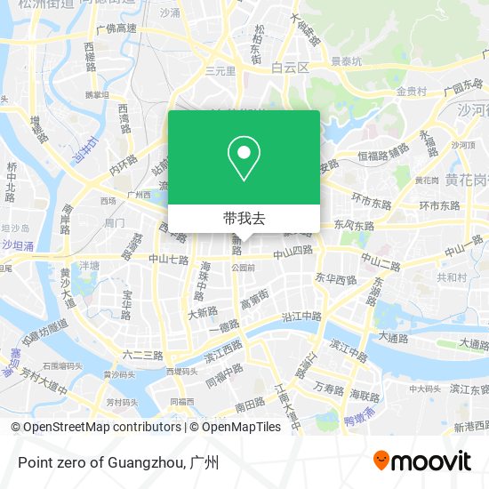 Point zero of Guangzhou地图