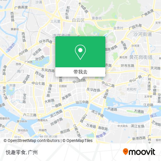 悦趣零食地图
