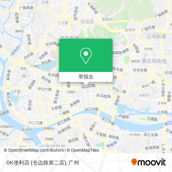 OK便利店 (仓边路第二店)地图