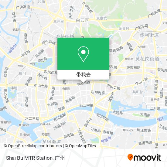 Shai Bu MTR Station地图