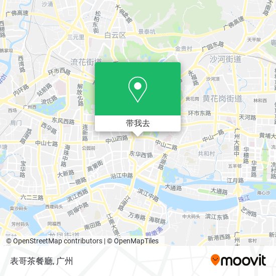 表哥茶餐廳地图