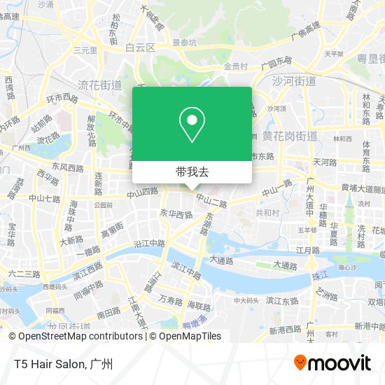 T5 Hair Salon地图