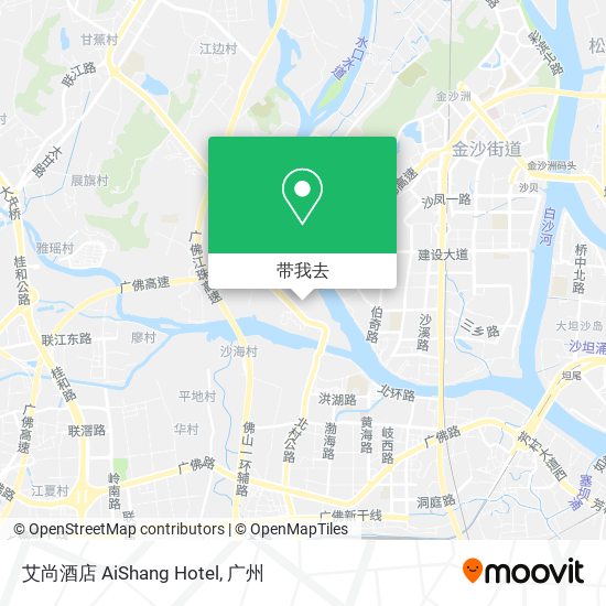 艾尚酒店 AiShang Hotel地图
