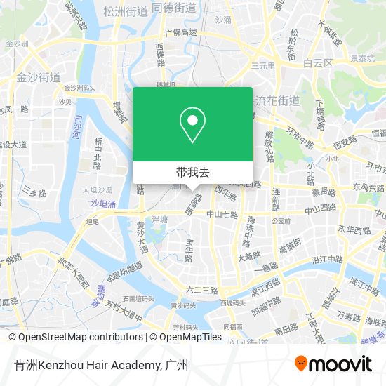肯洲Kenzhou Hair Academy地图