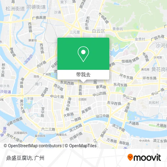 鼎盛豆腐访地图